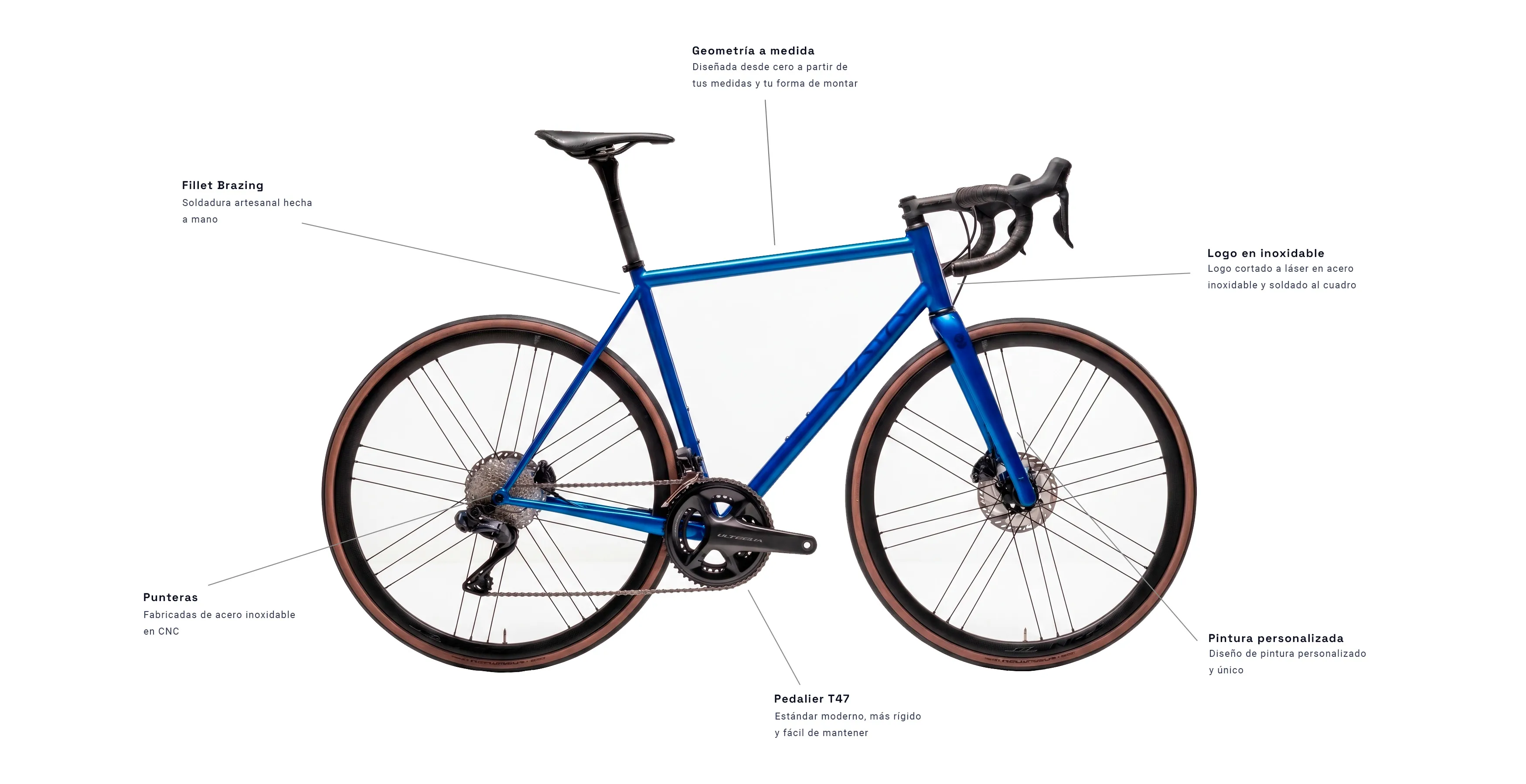 Detalles constructivos de una Oxia