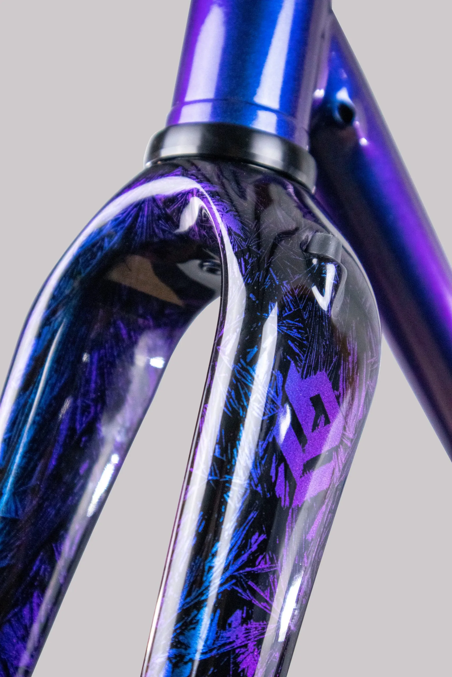 Detalle del cuadro de Oxia CyclingPunk