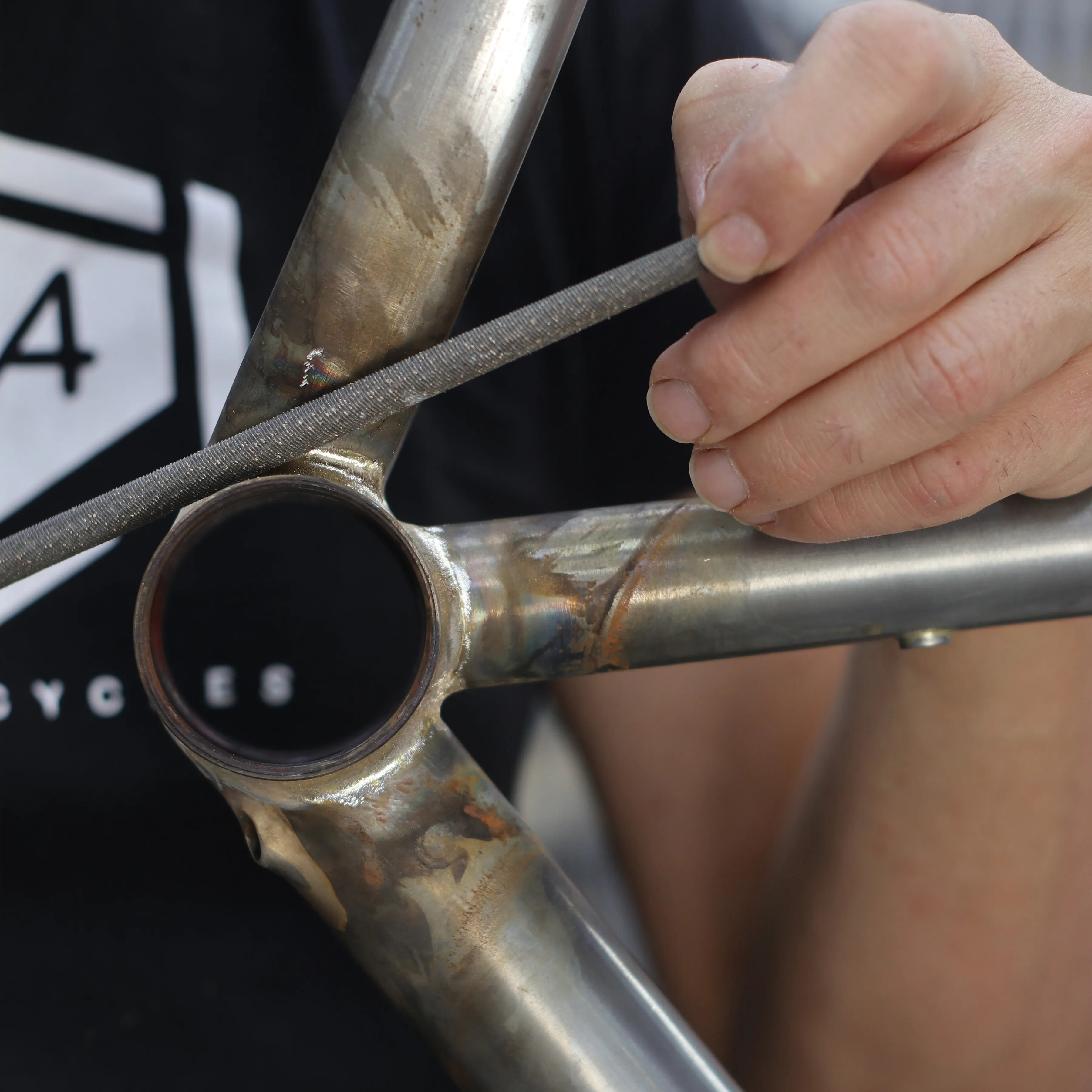 Lijado y pulido de las uniones