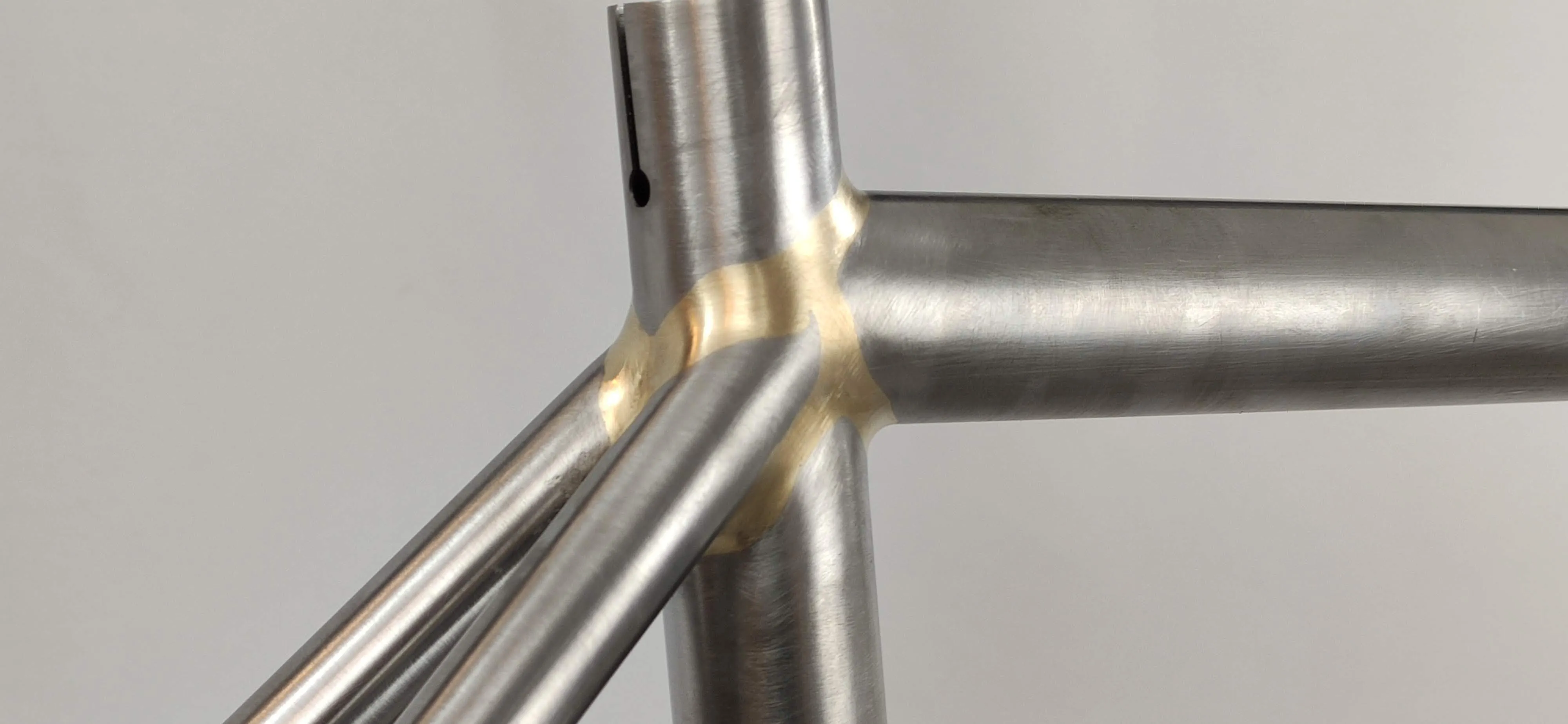 Resultado final de las soldaduras lijadas