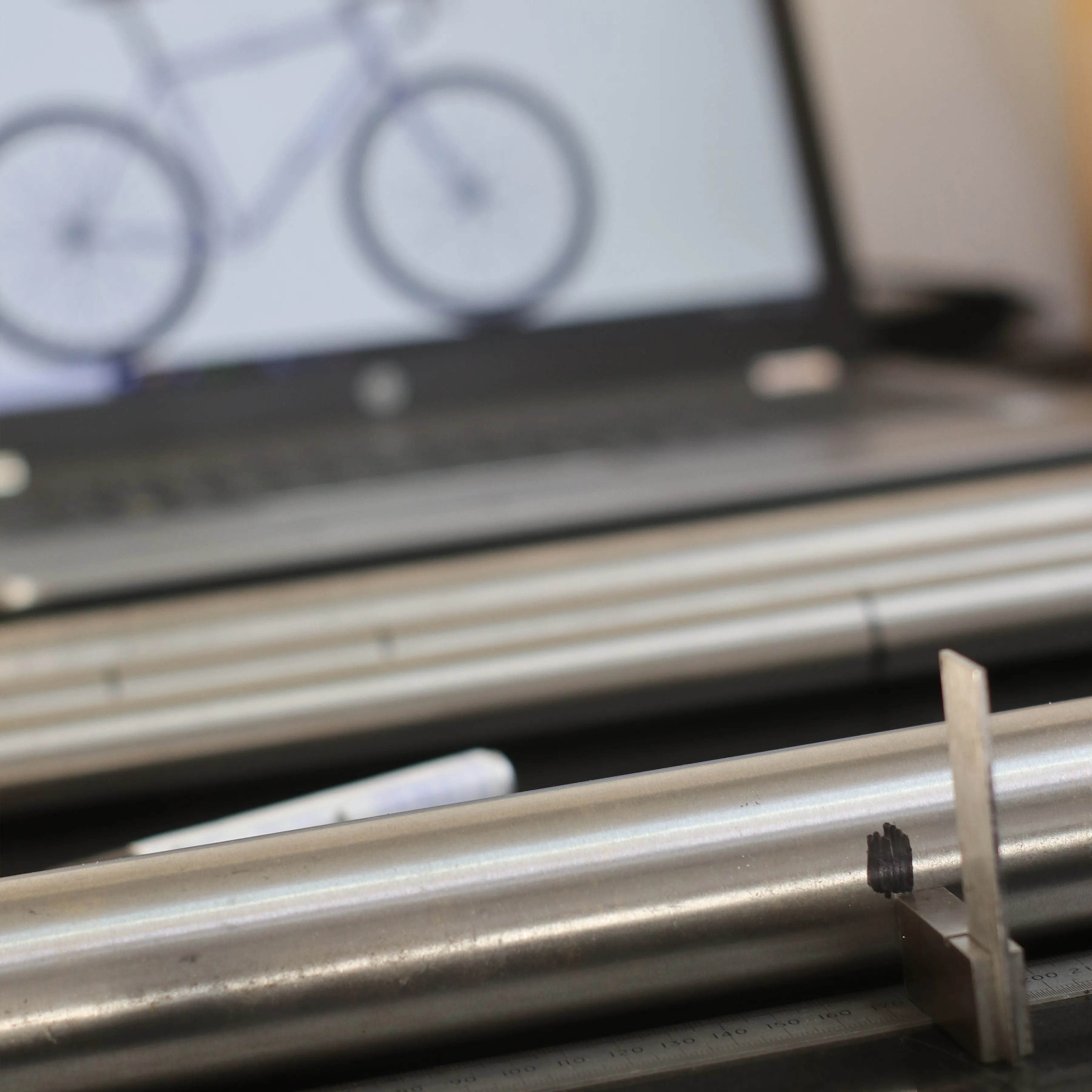 Marcado del tubo antes del corte