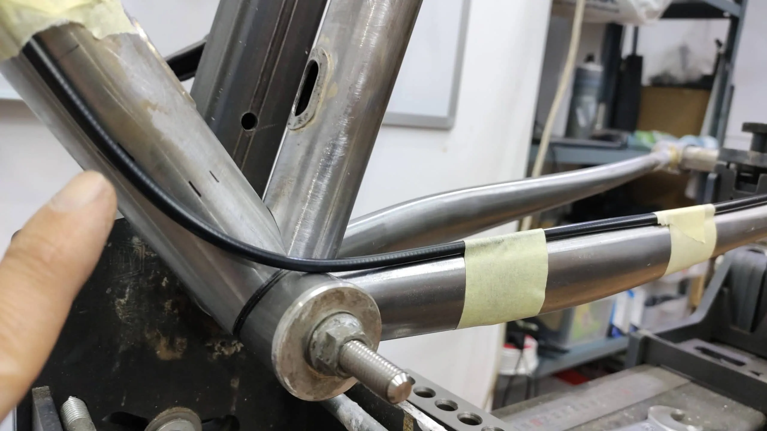 Detalle del montaje de Oxia Polar Star