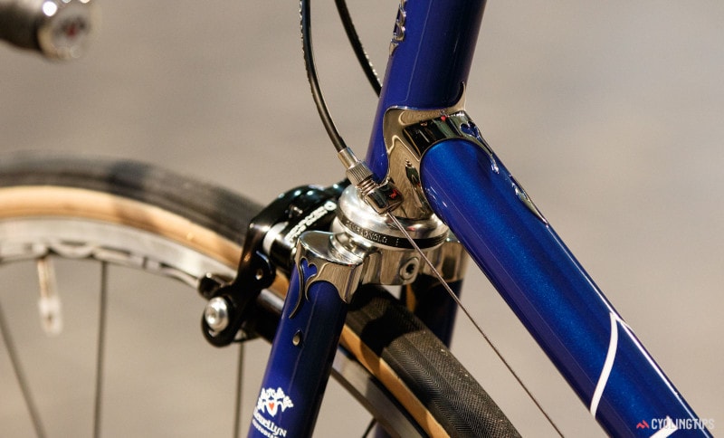 Cuadro Llewellyn presentado en el Handmade Bicycle Show Australia