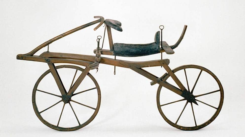 Draisina, la primera bicicleta de la historia