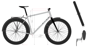Geometría comparativa para un ciclista de 1.90 m